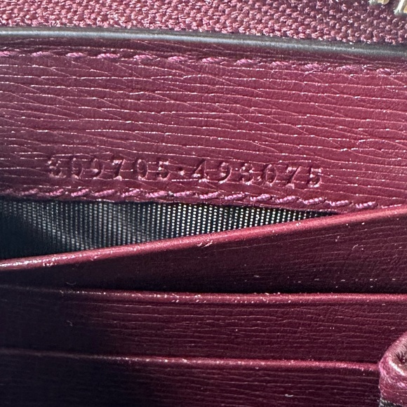 GUCCI LIMITED EDITION HEART CONTINENTAL LONG ZIPPY WALLET π― AUTHENTIC - Picture 5 of 16